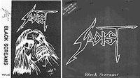 SADIST - Black Screams cover 