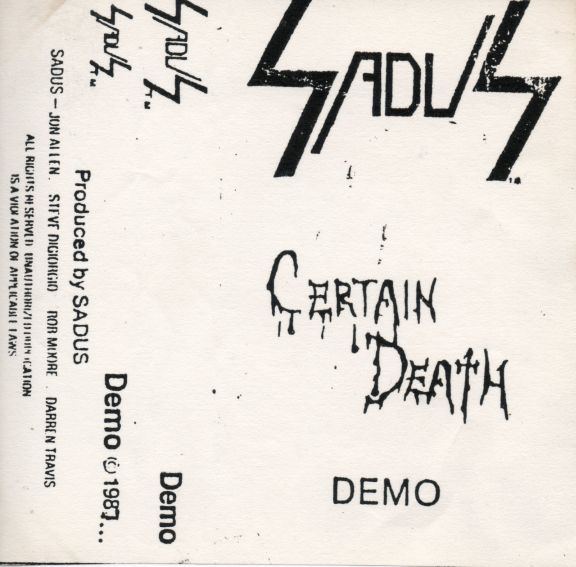 SADUS - Certain Death cover 