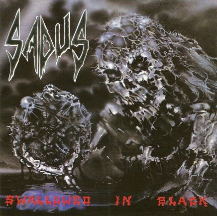 SADUS - Swallowed in Black cover 