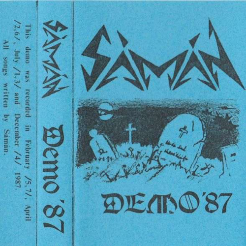 SÁMÁN - Demo '87 cover 