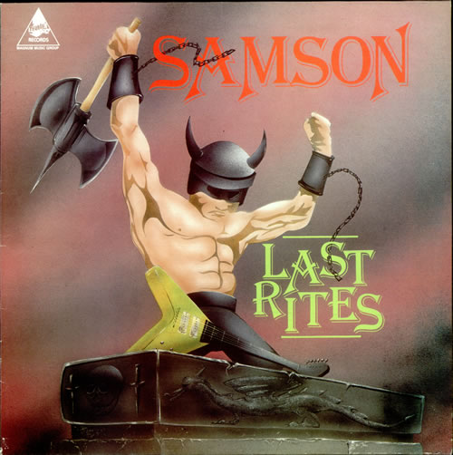 SAMSON - Last Rites cover 