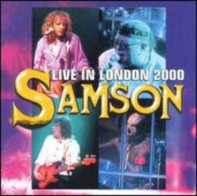 SAMSON - Live in London 2000 cover 