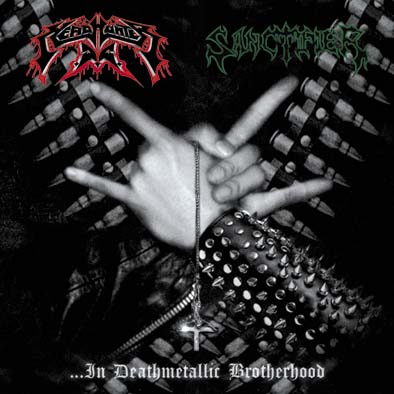SANCTIFIER - ...In Deathmetallic Brotherhood cover 