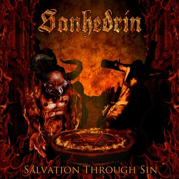 SANHEDRIN - Salvation Through Sin cover 