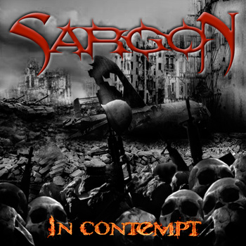 SARGON - In Contempt cover 