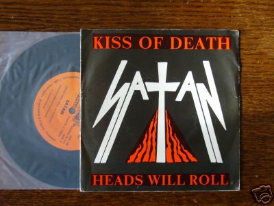SATAN - Kiss of Death cover 