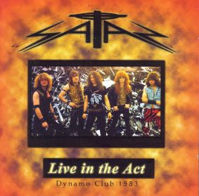 SATAN - Live in the Act cover 