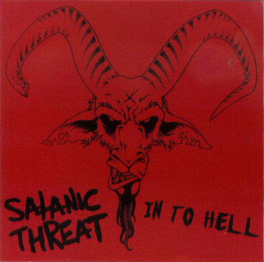 SATANIC THREAT - In To Hell cover 