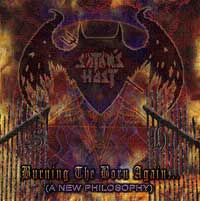 SATAN'S HOST - Burning the Born Again... (A New Philosophy) cover 