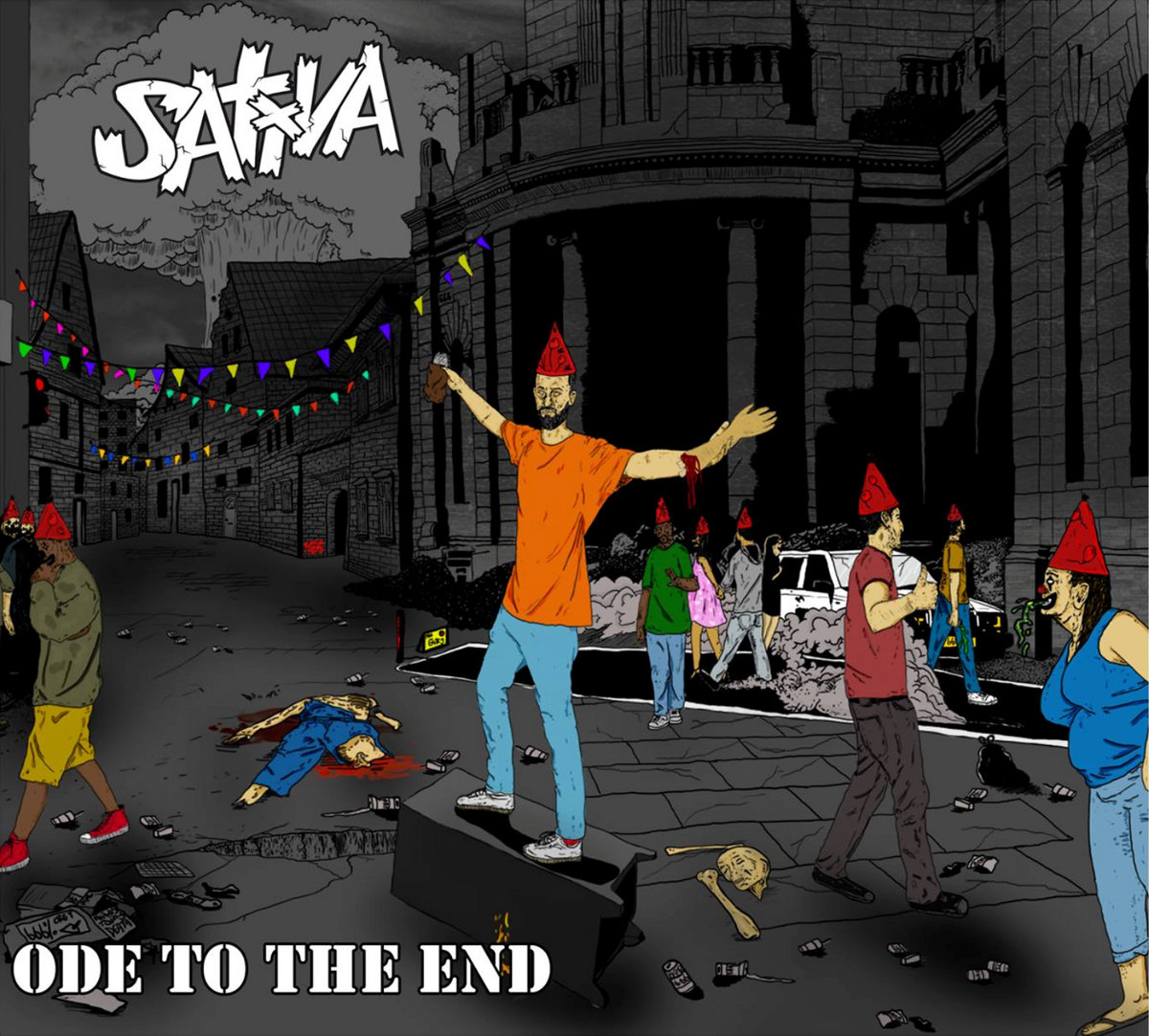 SATIVA - Ode To The End cover 