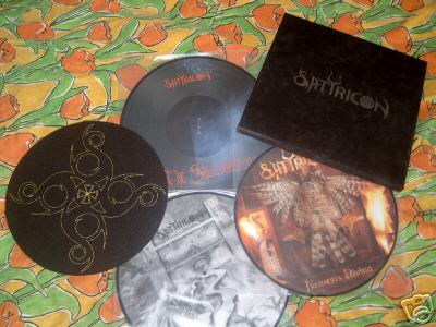 SATYRICON - Picture Disc Box Set cover 