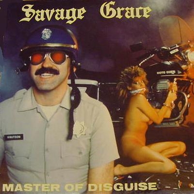 SAVAGE GRACE - Master Of Disguise cover 