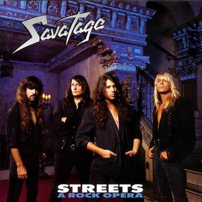 SAVATAGE - Streets: A Rock Opera cover 