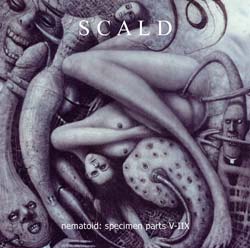 SCALD - Nematoid: Specimen parts V-IIX cover 