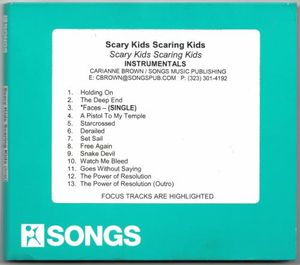 SCARY KIDS SCARING KIDS - Scary Kids Scaring Kids Instrumentals cover 