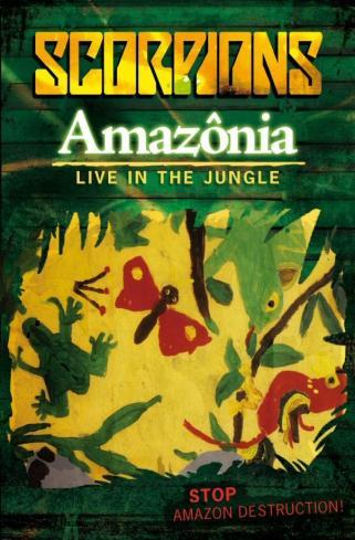 SCORPIONS - Amazônia: Live In The Jungle cover 