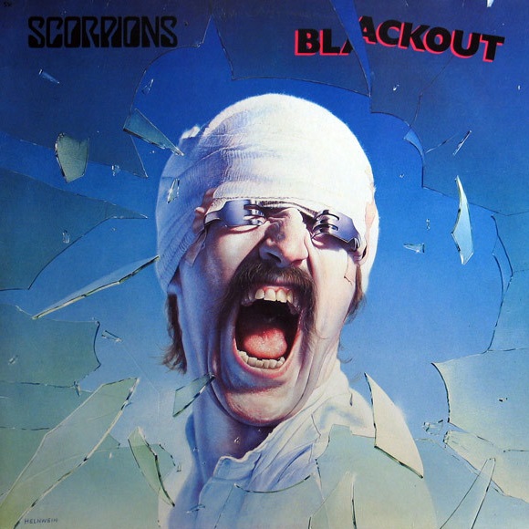 SCORPIONS - Blackout cover 