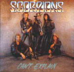 SCORPIONS - Can't Explain cover 