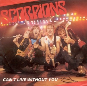 SCORPIONS - Can't Live Without You cover 