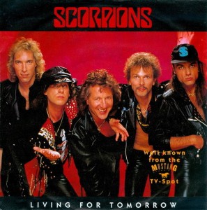 SCORPIONS - Living For Tomorrow cover 