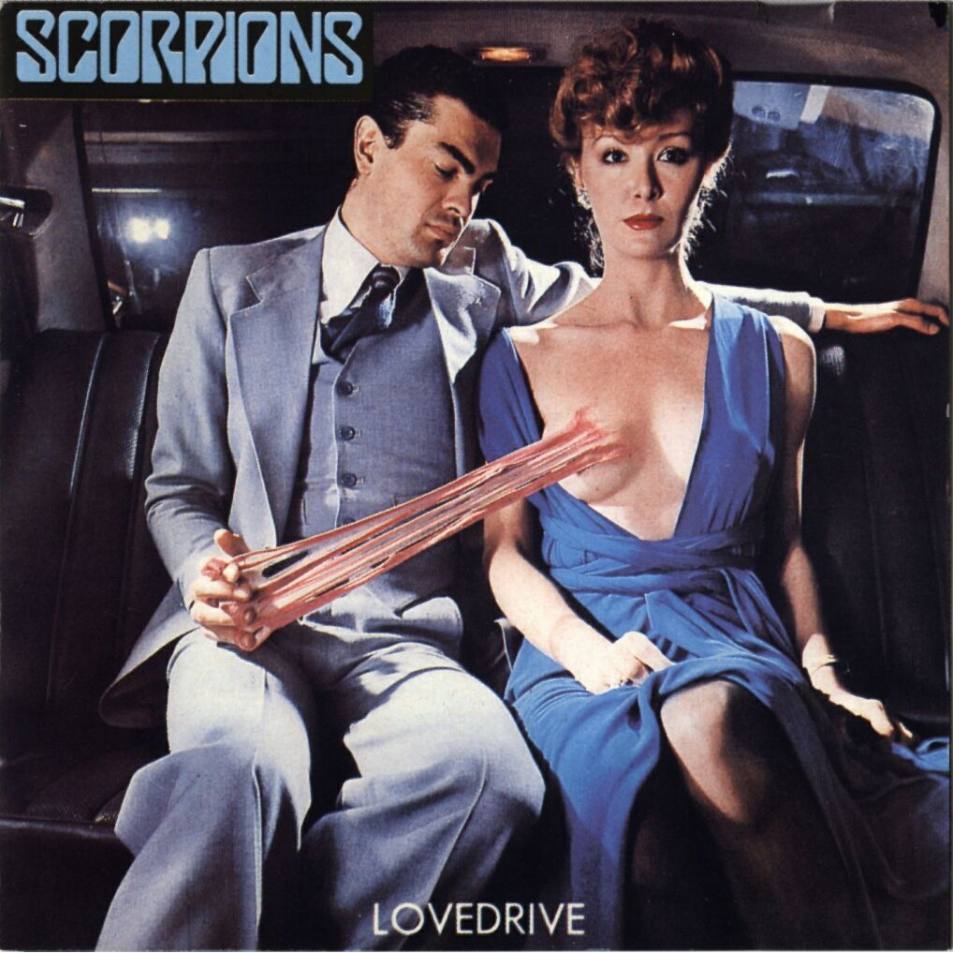 SCORPIONS - Lovedrive cover 
