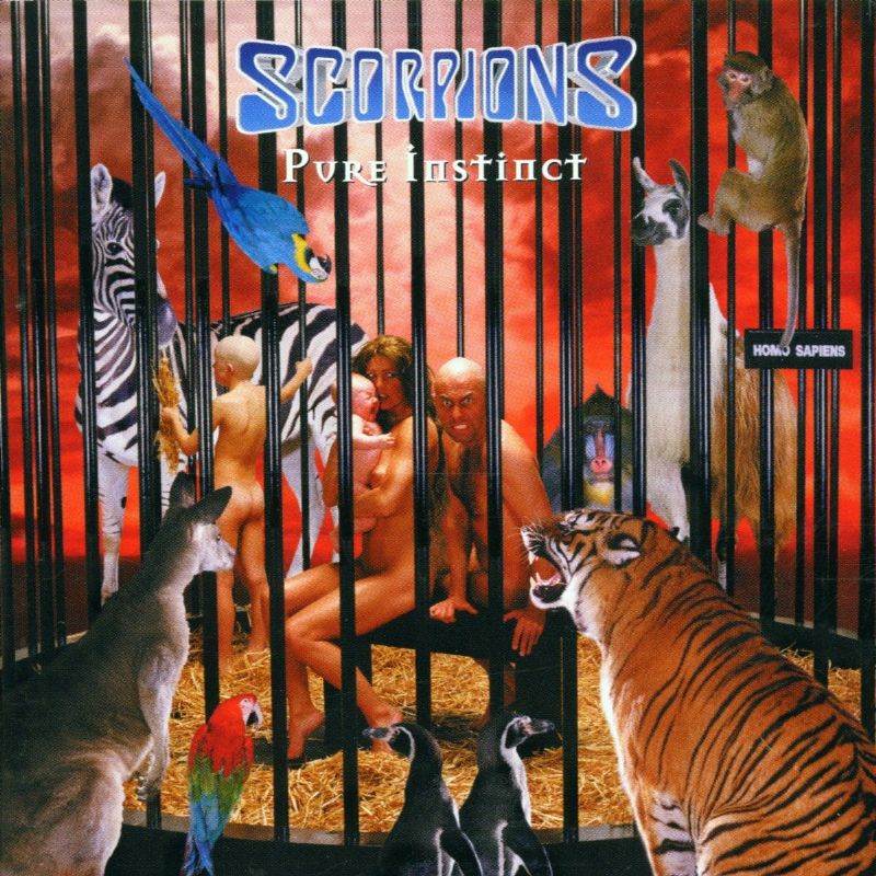 SCORPIONS - Pure Instinct cover 