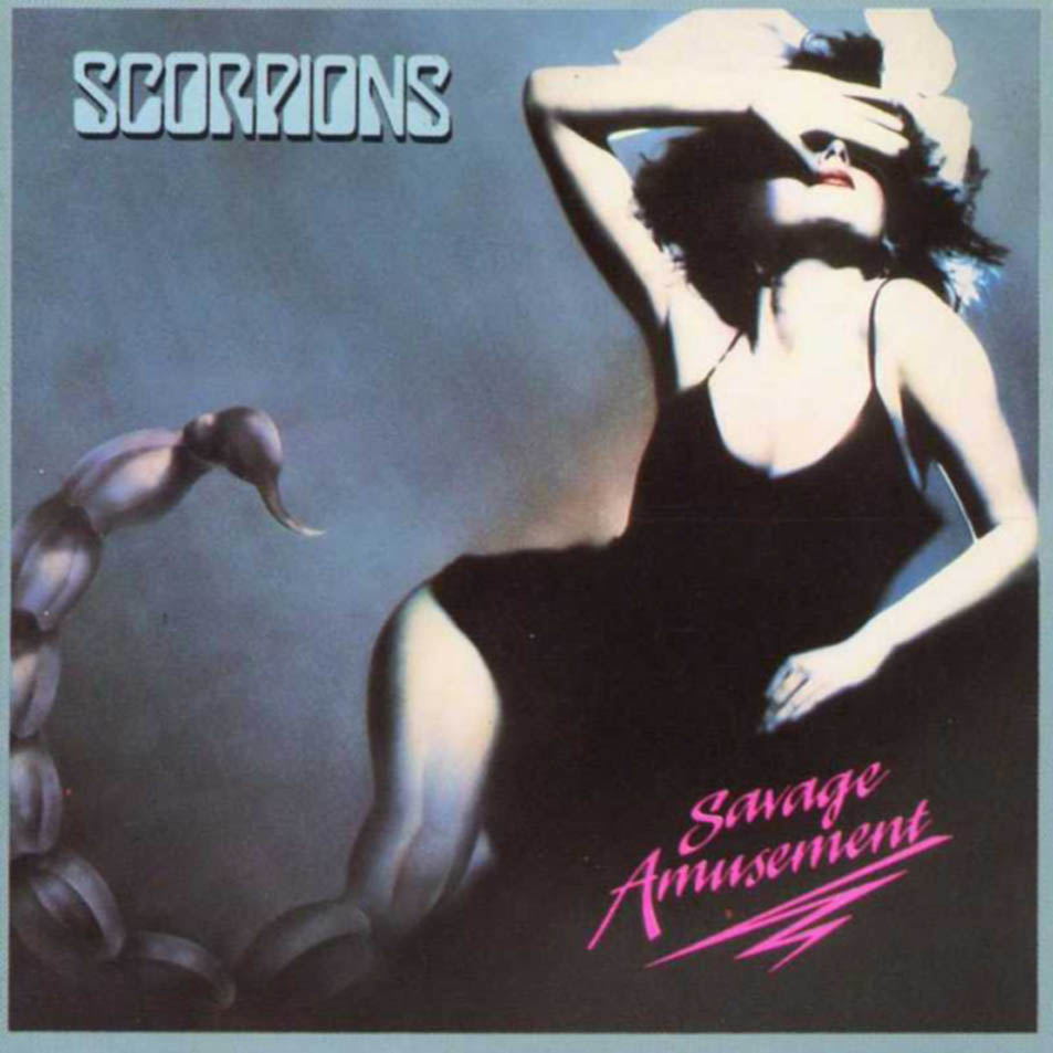 SCORPIONS - Savage Amusement cover 