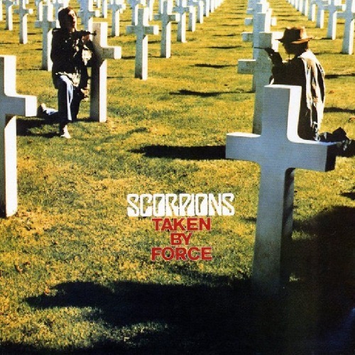 SCORPIONS - Taken By Force cover 