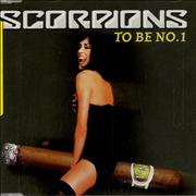 SCORPIONS - To Be No. 1 cover 