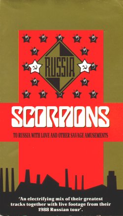 SCORPIONS - To Russia With Love And Other Savage Amusements cover 