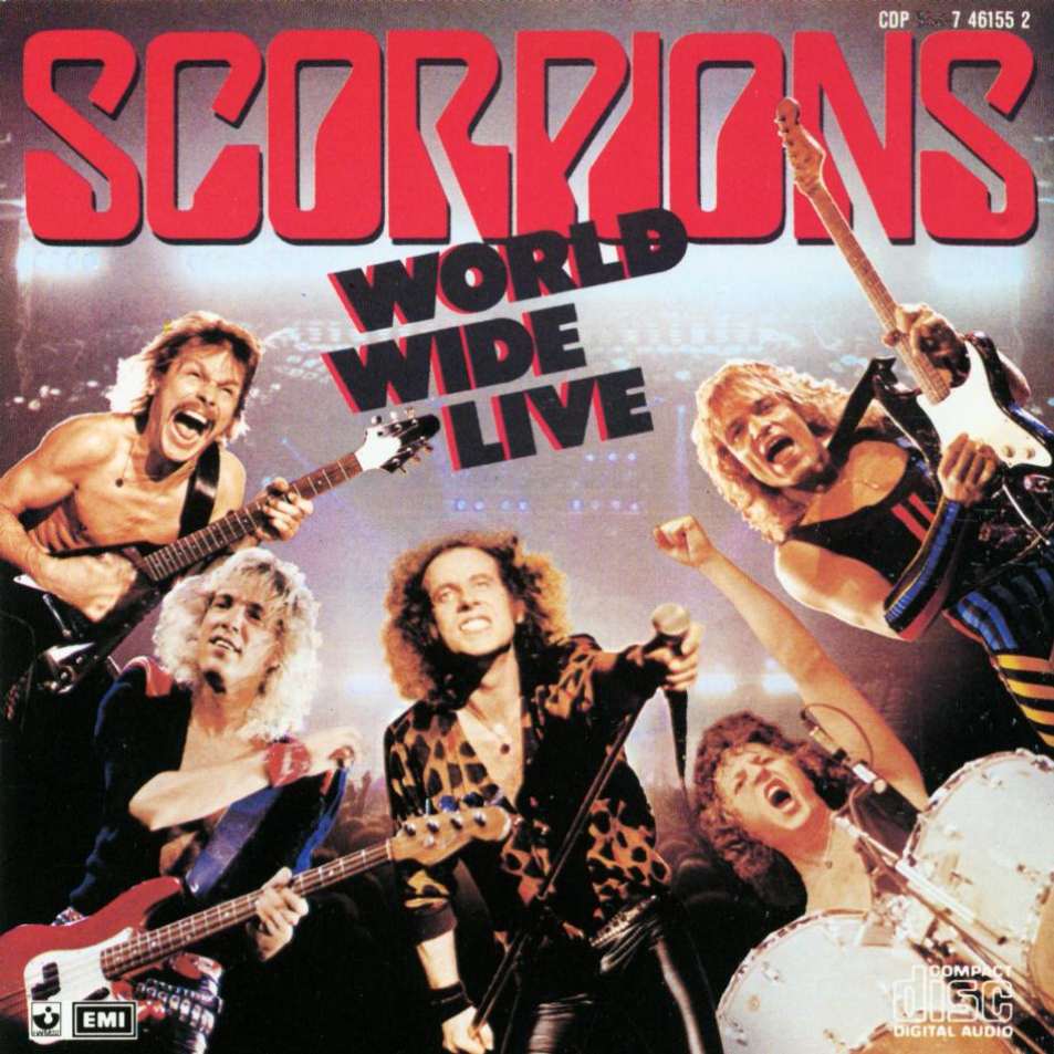 SCORPIONS - World Wide Live cover 