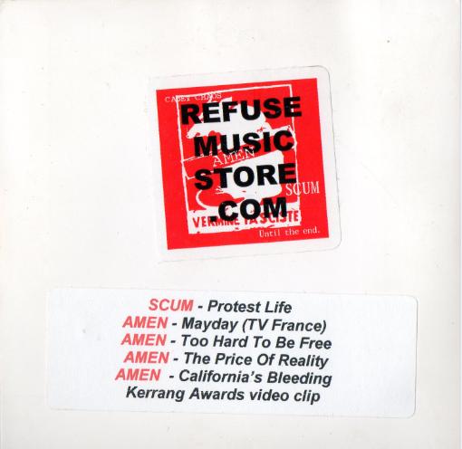 SCUM - Refuse Music Store .Com cover 