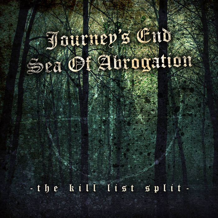 SEA OF ABROGATION - The Kill List Split cover 