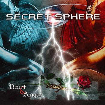 SECRET SPHERE - Heart & Anger cover 