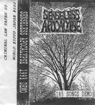 SENSELESS APOCALYPSE - 185 Songs Demo cover 