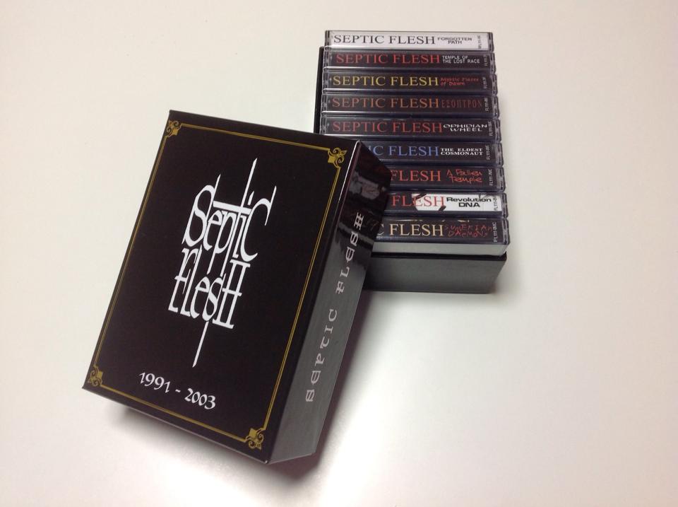 SEPTICFLESH - 1991 - 2003 cover 