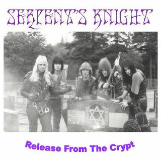 SERPENT'S KNIGHT - Released from the Crypt cover 