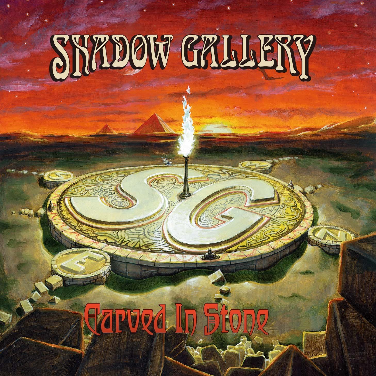 SHADOW GALLERY - Carved In Stone cover 