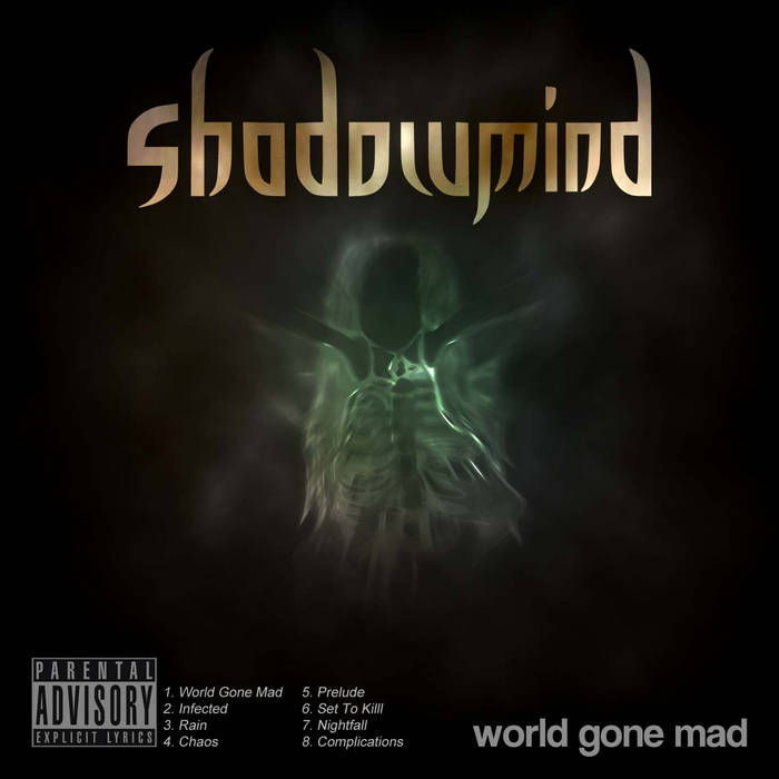 SHADOWMIND - World Gone Mad cover 