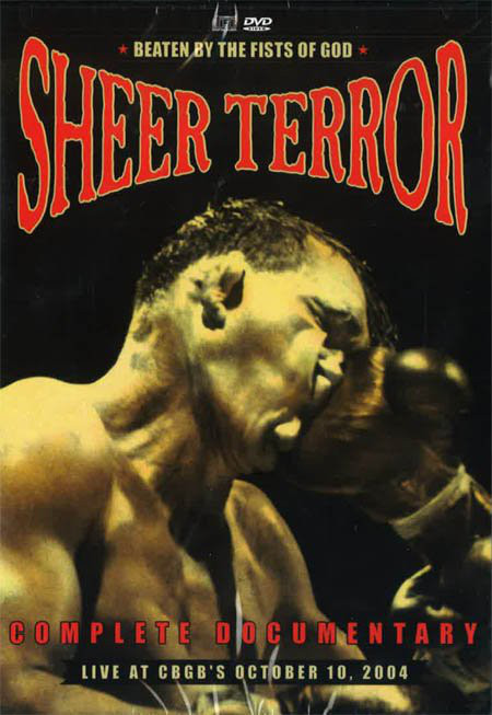 SHEER TERROR - Beaten By The Fists Of God - Live At CBGB's October 10. cover 