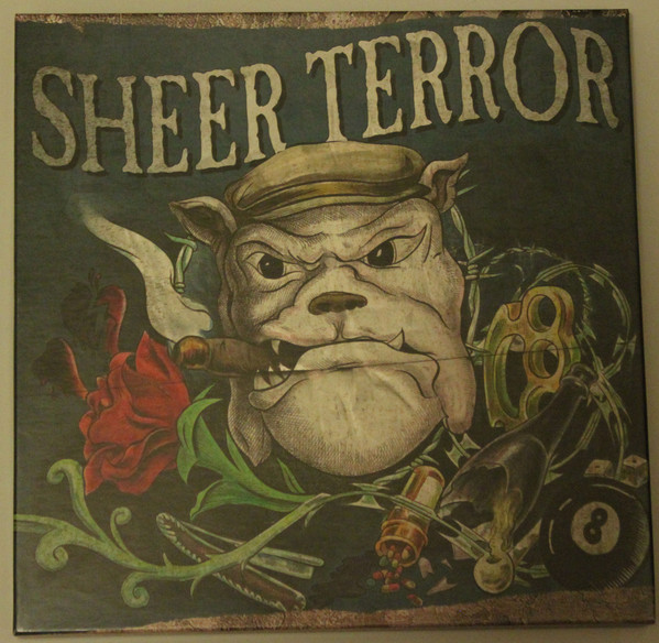 SHEER TERROR - The Bulldog Box cover 