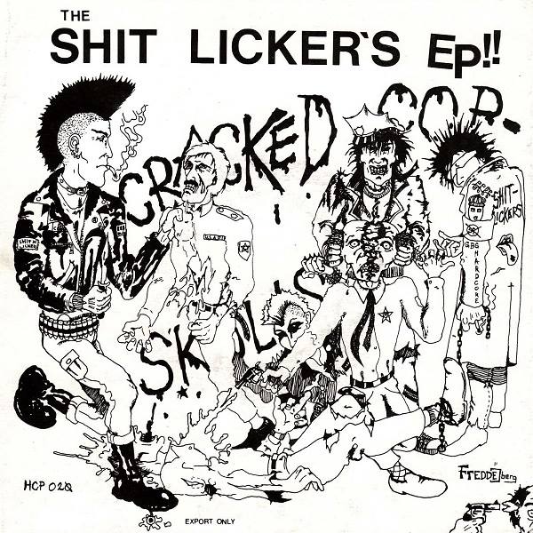 THE SHITLICKERS - The Shit Licker's Ep!! cover 