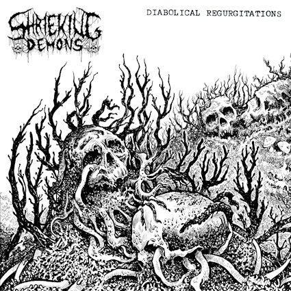 SHRIEKING DEMONS - Diabolical Regurgitations cover 