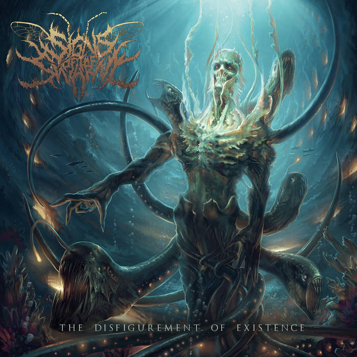 SIGNS OF THE SWARM - The Disfigurement Of Existence cover 