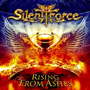 SILENT FORCE - Rising from Ashes cover 