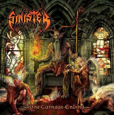 SINISTER - The Carnage Ending cover 