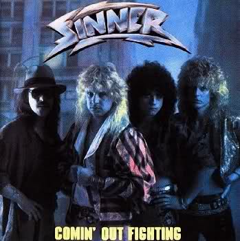 SINNER - Comin' Out Fighting cover 