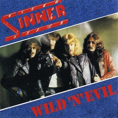 SINNER - Wild 'n' Evil cover 