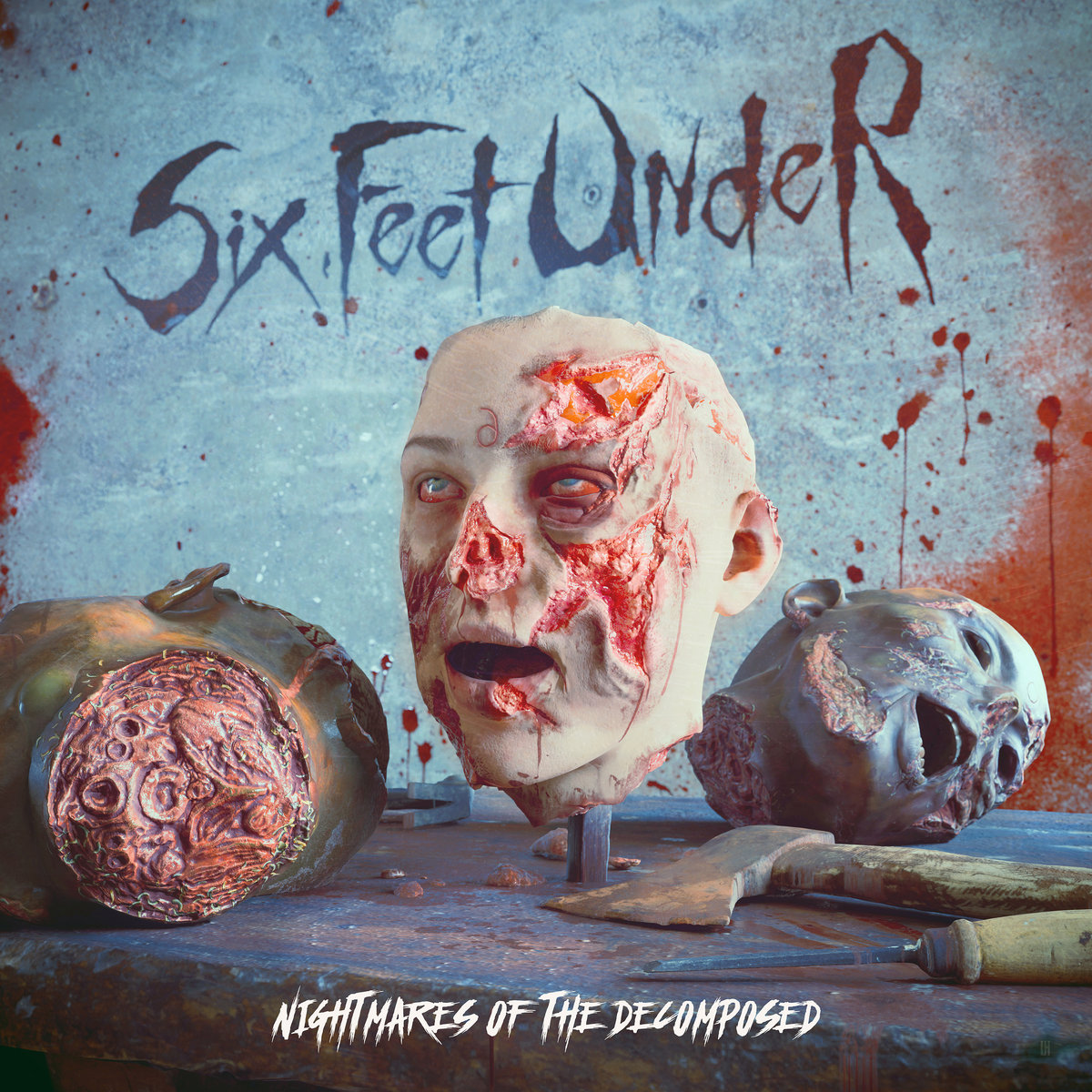 SIX FEET UNDER (FL) - Nightmares of the Decomposed cover 