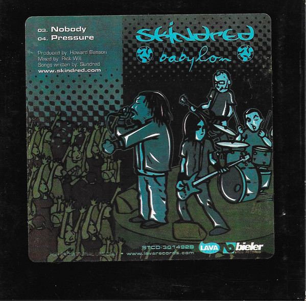 SKINDRED - Recoil / Babylon cover 